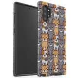 For Samsung Galaxy Note 20 Ultra, 20, Note 10+ Plus, 10, Note 9 Case, Tough Protective Cover, Cats In Harmony | Protective Cases | iCoverLover.com.au