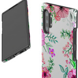 For Samsung Galaxy Note 20 Ultra, 20, Note 10+ Plus, 10, Note 9 Case, Tough Protective Cover, Floral Garden | Protective Cases | iCoverLover.com.au