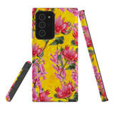 For Samsung Galaxy Note 20 Ultra Case Tough Protective Cover Flower Pattern