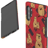 Protective Samsung Galaxy Note Series Case, Tough Back Cover, Happy Quokkas | iCoverLover Australia