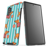 Protective Samsung Galaxy Note Series Case, Tough Back Cover, Playful Dachshund | iCoverLover Australia