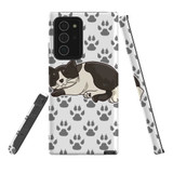 For Samsung Galaxy Note 20 Ultra Case Tough Protective Cover Tuxedo Cat