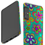 Protective Samsung Galaxy A Series Case, Tough Back Cover, Retro Floral | iCoverLover Australia