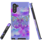 For Samsung Galaxy Note 10 Case Tough Protective Cover Butterfly Enchanted