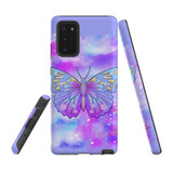 For Samsung Galaxy Note 20 Case Tough Protective Cover Butterfly Enchanted