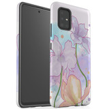 Protective Samsung Galaxy A Series Case, Tough Back Cover, Floral Watercolour | iCoverLover Australia