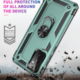 For Samsung Galaxy A72 4G/5G Case, Armour Shockproof TPU/PC Cover, Ring Holder, Green | iCoverLover.com.au | Samsung Galaxy A Cases
