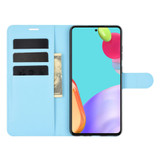 For Samsung Galaxy A52, A72, A90 5G, A71, A32 Case, PU Leather Wallet Cover, Stand, Blue| iCoverLover.com.au | Samsung Galaxy A Cases