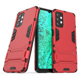 For Samsung Galaxy A32 5G Plastic Shockproof Protective Case, Holder, Red | iCoverLover.com.au | Samsung Galaxy A Cases
