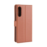 For Samsung Galaxy A52, A72, A90 5G, A71, A32 Case, PU Leather Wallet Cover, Stand, Brown| iCoverLover.com.au | Samsung Galaxy A Cases