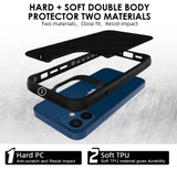 For iPhone 12 Pro Max, 12 Pro/12, 12 Mini Case, Tough Carbon Fibre Protective Cover, Black | iCoverLover.com.au