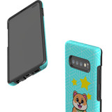 For Samsung Galaxy S10+ Plus Case, Tough Protective Back Cover, Shiba Inu Dog | Protective Cases | iCoverLover.com.au