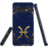 For Samsung Galaxy S10 Case, Tough Protective Back Cover, Pisces Sign | Protective Cases | iCoverLover.com.au