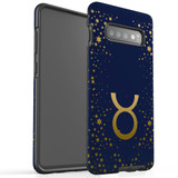For Samsung Galaxy S10+ Plus Case, Tough Protective Back Cover, Taurus Sign | Protective Cases | iCoverLover.com.au