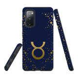 For Samsung Galaxy S20 FE Fan Edition Case, Tough Protective Back Cover, Taurus Sign | Protective Cases | iCoverLover.com.au