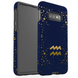 For Samsung Galaxy S10e Case, Tough Protective Back Cover, Aquarius Sign | Protective Cases | iCoverLover.com.au