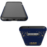 For Samsung Galaxy S10e Case, Tough Protective Back Cover, Aquarius Sign | Protective Cases | iCoverLover.com.au