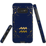 For Samsung Galaxy S10e Case, Tough Protective Back Cover, Aquarius Sign | Protective Cases | iCoverLover.com.au