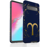 For Samsung Galaxy S23 Ultra, S23+ Plus, S23, S22 Ultra, S22+, S22, S10 5G, S10+, S10, S10E Protective Cover, Aries Sign | Protective Cases | iCoverLover.com.au
