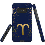 For Samsung Galaxy S10e Case, Tough Protective Back Cover, Aries Sign | Protective Cases | iCoverLover.com.au