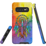 For Samsung Galaxy S10 Case, Tough Protective Back Cover, Colourful Dreamcatcher | Protective Cases | iCoverLover.com.au