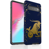 For Samsung Galaxy S21 Ultra/S21+ Plus/S21,S20 Ultra/S20+/S20,S10 5G, S10+/S10/S10e, S9+/S9 Case, Tough Protective Back Cover, Capricorn Drawing | Protective Cases | iCoverLover.com.au