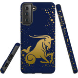 For Samsung Galaxy S21+ Plus Case, Tough Protective Back Cover, Capricorn Drawing | Protective Cases | iCoverLover.com.au