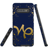 For Samsung Galaxy S10+ Plus Case, Tough Protective Back Cover, Capricorn Sign | Protective Cases | iCoverLover.com.au