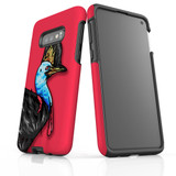 For Samsung Galaxy S10e Case, Tough Protective Back Cover, Cassowary Portrait | Protective Cases | iCoverLover.com.au