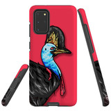 For Samsung Galaxy S20 Ultra Case, Tough Protective Back Cover, Cassowary Portrait | Protective Cases | iCoverLover.com.au