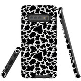 For Samsung Galaxy S10+ Plus Case, Tough Protective Back Cover, Cow Pattern | Protective Cases | iCoverLover.com.au