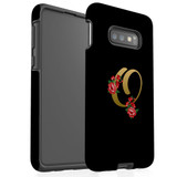 For Samsung Galaxy S10e Case, Tough Protective Back Cover, Embellished Letter O | Protective Cases | iCoverLover.com.au