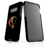 For Samsung Galaxy S10e Case, Tough Protective Back Cover, Embellished Letter O | Protective Cases | iCoverLover.com.au
