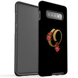 For Samsung Galaxy S10+ Plus Case, Tough Protective Back Cover, Embellished Letter O | Protective Cases | iCoverLover.com.au
