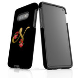 For Samsung Galaxy S10e Case, Tough Protective Back Cover, Embellished Letter N | Protective Cases | iCoverLover.com.au