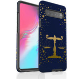 For Samsung Galaxy S21 Ultra/S21+ Plus/S21,S20 Ultra/S20+/S20,S10 5G, S10+/S10/S10e, S9+/S9 Case, Tough Protective Back Cover, Libra Drawing | Protective Cases | iCoverLover.com.au