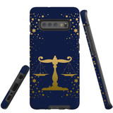 For Samsung Galaxy S10+ Plus Case, Tough Protective Back Cover, Libra Drawing | Protective Cases | iCoverLover.com.au