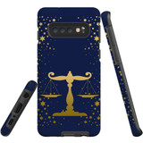 For Samsung Galaxy S10 Case, Tough Protective Back Cover, Libra Drawing | Protective Cases | iCoverLover.com.au