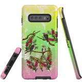 For Samsung Galaxy S10+ Plus Case, Tough Protective Back Cover, Kookaburras | Protective Cases | iCoverLover.com.au