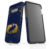 For Samsung Galaxy S10e Case, Tough Protective Back Cover, Pisces Drawing | Protective Cases | iCoverLover.com.au