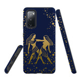 For Samsung Galaxy S20 FE Fan Edition Case, Tough Protective Back Cover, Gemini Drawing | Protective Cases | iCoverLover.com.au