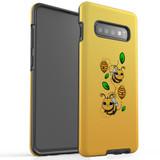 For Samsung Galaxy S10+ Plus Case, Tough Protective Back Cover, Honey Bees | Protective Cases | iCoverLover.com.au