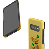 For Samsung Galaxy S10+ Plus Case, Tough Protective Back Cover, Honey Bees | Protective Cases | iCoverLover.com.au