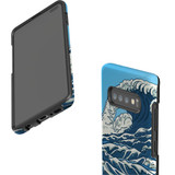 For Samsung Galaxy S10+ Plus Case, Tough Protective Back Cover, Japanese Wave | Protective Cases | iCoverLover.com.au