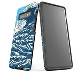 For Samsung Galaxy S10+ Plus Case, Tough Protective Back Cover, Japanese Wave | Protective Cases | iCoverLover.com.au