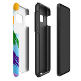 For Samsung Galaxy S10e Case, Tough Protective Back Cover, Rainbow Brushes | Protective Cases | iCoverLover.com.au