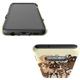 For Samsung Galaxy S10e Case, Tough Protective Back Cover, Seamless Dogs | Protective Cases | iCoverLover.com.au