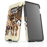 For Samsung Galaxy S10e Case, Tough Protective Back Cover, Seamless Dogs | Protective Cases | iCoverLover.com.au