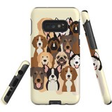 For Samsung Galaxy S10e Case, Tough Protective Back Cover, Seamless Dogs | Protective Cases | iCoverLover.com.au
