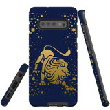 For Samsung Galaxy S10+ Plus Case, Tough Protective Back Cover, Leo Drawing | Protective Cases | iCoverLover.com.au